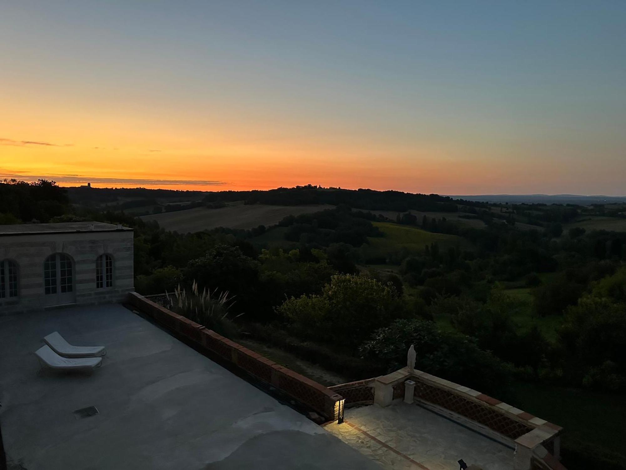 Bed and Breakfast Les Trois Terrasses Montpezat-de-Quercy Exterior foto